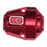 Red Aluminum Diff Cover, 1/18 Redcat Ascent 18