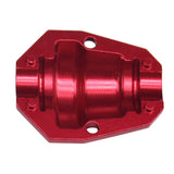 Red Aluminum Diff Cover, 1/18 Redcat Ascent 18