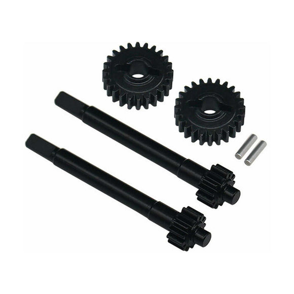 Steel CNC Under Drive Portal Gear Set, 13T - 24T, 1/18 Redcat Ascent-18