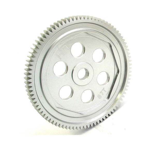 Hard Anodized Aluminum Spur Gear (87t 48p)  ASC