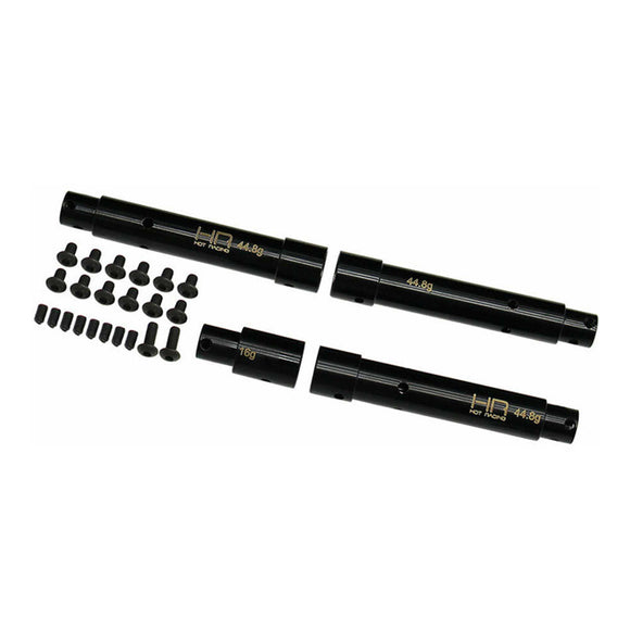 Brass Axle Tube Set: SCX PRO