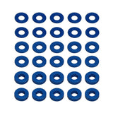 7.8x3mm Aluminum Bulkhead Washer (30) Blue