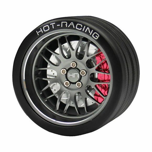 Aluminum 10-Y BBS Steering Wheel, FlySky NB4 Transmitter, Gunmetal