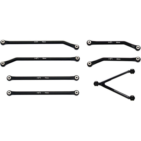 Aluminum High Clearance Y-Link Set: AXIAL LWB SCX24 (153.7mm)
