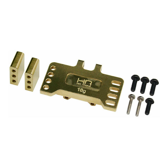 Hot Racing Brass Reefs Emax Savox Servo Mount SCX24