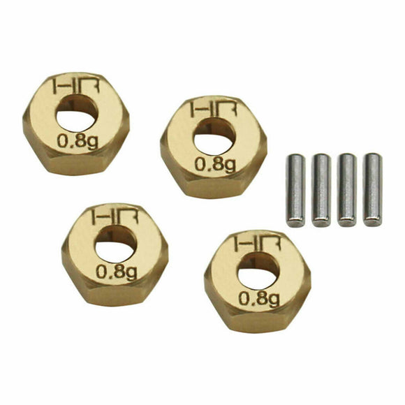 Brass 7mm Wheel Hexes for 1/18 HPI Venture