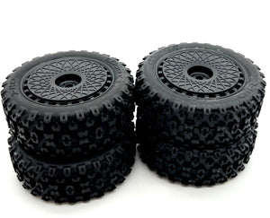 Arrma TYPHON GROM mega 4x4 - Set of 4 Wheels & Tires