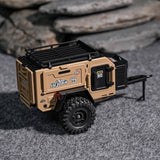 1/24 - 1/18 Off-Road Camping Trailer, Sandy Taupe