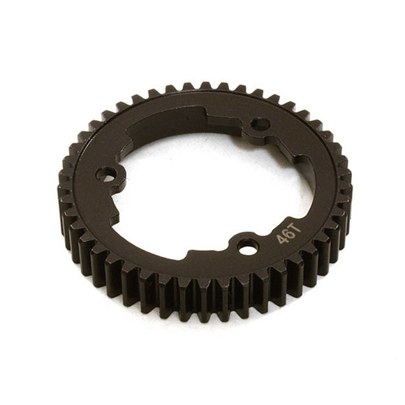 Steel Billet Machined Spur Gear, 46T, X-Maxx