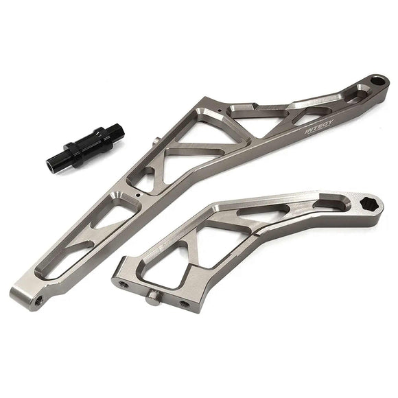 Billet Machined Rear Chassis Braces (2): Losi DBXL-E 2.0