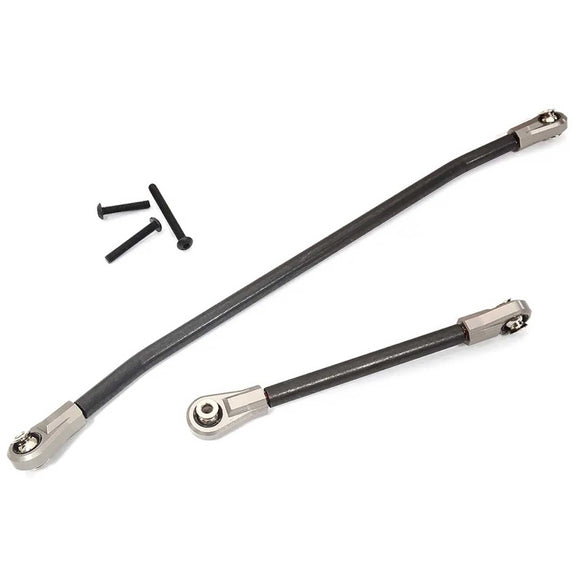 Alloy Machined HD Steering Linkages (2): Losi LMT