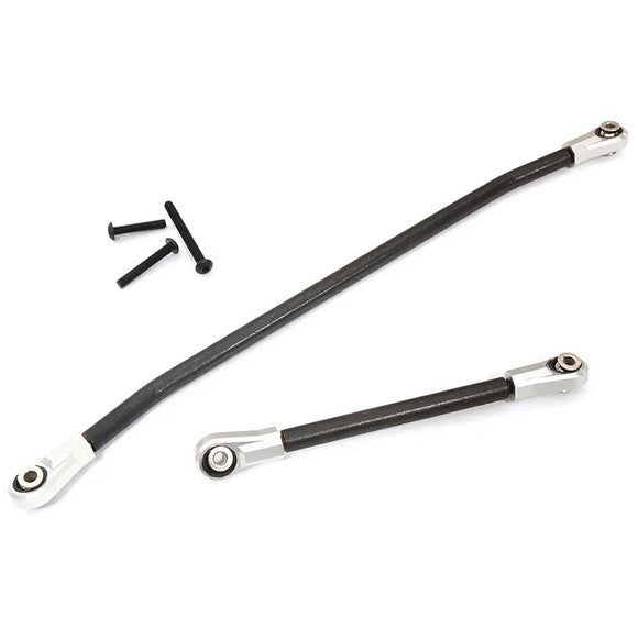 Alloy Machined HD Steering Linkages (2): Losi LMT