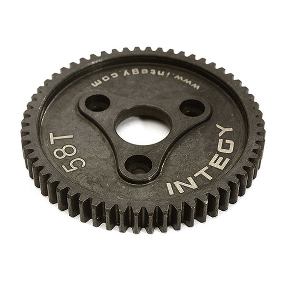 Steel 0.8 Spur Gear 58T: Traxxas Revo, T-MAXX 3.3