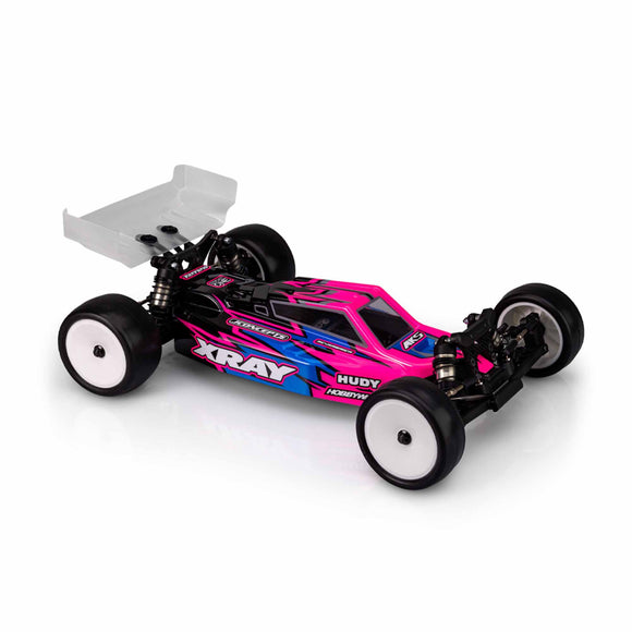 F2 - XRAY XB2 2025 Body, w/ Carpet / Turf / Dirt Wing,