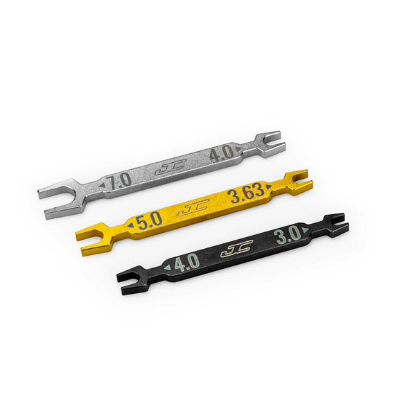 Combo Open Wrench Set, 3pcs, (3.0/4.0, 3.63/5.0, 4.0/7.0),