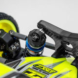 Fin titanium front stand-off, (burnt blue) - 8mm