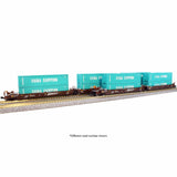 N MAXI-I BNSF Swoosh 5-Unit Set #239156