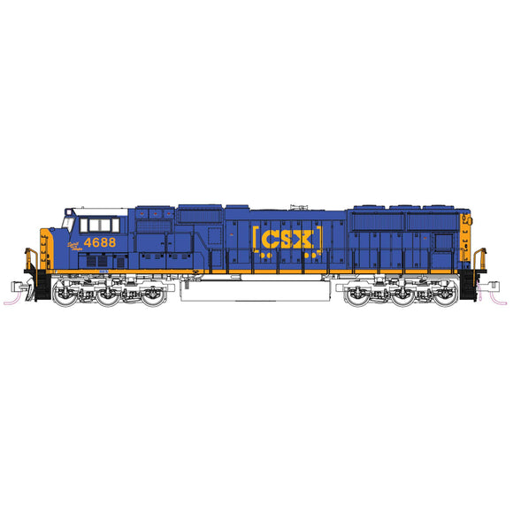 N SD70M Flat Radiator Locomotive, CSX 
