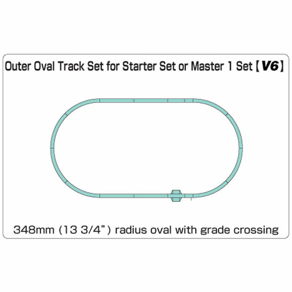 N V6 Outer Oval Track Set