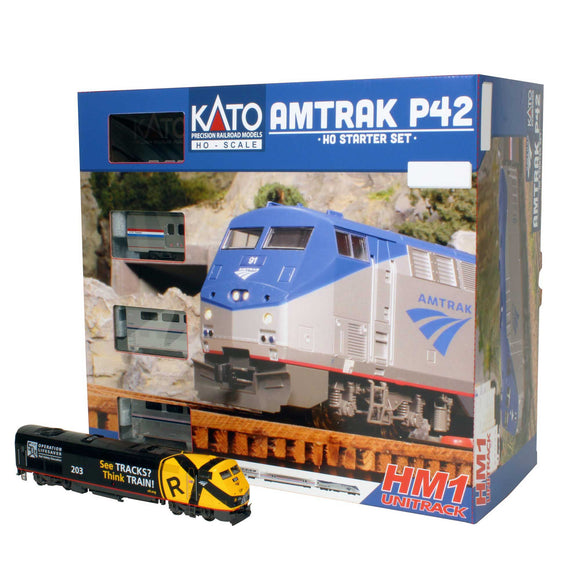 HO P42 Starter Set, Amtrak Operation Lifesaver #203