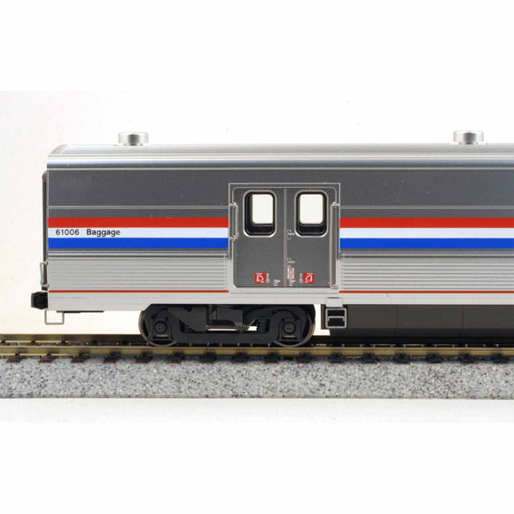 HO Amtrak Viewliner II Baggage Car #61050 with Lights