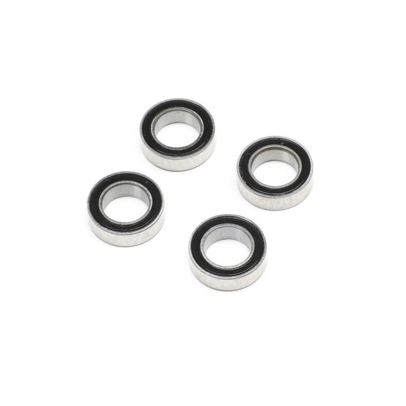 6 x 10 x 3mm Ball Bearing, Rubber Sealed (4)