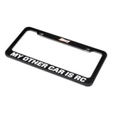 Losi My Other Car is RC Steel License Plate Frame