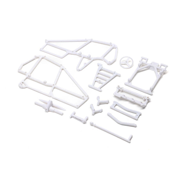 Losi Cage Set, White: 22S Sprint