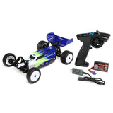 Mini-B, Brushed, RTR: 1/16 2WD Buggy, Blue/White