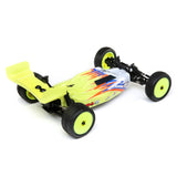 Mini-B, Brushed, RTR: 1/16 2WD Buggy, Yellow/White