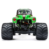 1/18 Mini LMT Grave Digger 2S 4X4 RTR Brushed Monster Truck (Battery & Charger Included), Green