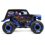 1/18 Mini LMT Son Uva Digger 2S 4X4 RTR Brushed Monster Truck (Battery & Charger Included), Blue