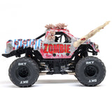 1/18 Mini LMT Zombie 2S 4X4 RTR Brushed Monster Truck (Battery & Charger Included), Red