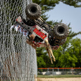 1/18 Mini LMT Zombie 2S 4X4 RTR Brushed Monster Truck (Battery & Charger Included), Red