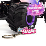 1/18 Mini LMT Sparkle Smash 2S 4X4 RTR Brushed Monster Truck (Battery & Charger Included)