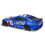 1/12 NASCAR RC Race Car Kyle Busch No. 8 2024 Lucas Oil Chevrolet ZL1 Camaro 2S AWD RTR Brushed On-Road (Battery & Charger Included), Blue