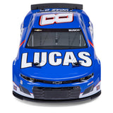 1/12 NASCAR RC Race Car Kyle Busch No. 8 2024 Lucas Oil Chevrolet ZL1 Camaro 2S AWD RTR Brushed On-Road (Battery & Charger Included), Blue