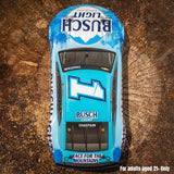 1/12 NASCAR RC Race Car Ross Chastain No. 1 2025 Busch Light Chevrolet ZL1 2S AWD RTR Brushed On-Road (Battery & Charger Included),  Blue