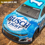 1/12 NASCAR RC Race Car Ross Chastain No. 1 2025 Busch Light Chevrolet ZL1 2S AWD RTR Brushed On-Road (Battery & Charger Included),  Blue