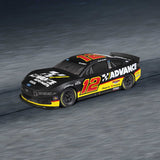 Losi 1/12 NASCAR RC Racecar Ryan Blaney No. 12 2025 Advance Auto Ford Mustang 2S AWD RTR Brushed On-Road (Battery & Charger included, Black