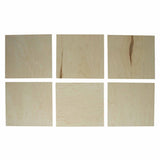 Maple Plywood 6mm (1/4) x 12 x 12 (6)