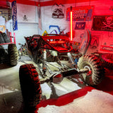 120mm Single TrickWhip Light Red 12V Bundle (includes MYK-SFRF & MYK-HBSC)