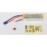 Pure Gold 11.1V 6000mAh 3S 100C Lipo: EC5/Deans