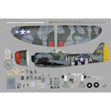 P-47 Thunderbolt 35-55cc ARF