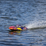 ProBoat Sonicwake 24" Self-Righting Brushless Deep-V RTR (Battery & Charger Included), Red