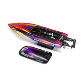 ProBoat Sonicwake 24" Self-Righting Brushless Deep-V RTR (Battery & Charger Included), Red