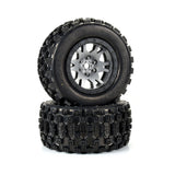 Limited Edition Badlands MX43 Pro-Loc F/R Mounted 24mm Gray/Black Impulse (2) for X-Maxx