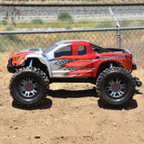 Limited Edition Trencher Pro-Loc F/R Mounted 24mm Gray/Black Impulse (2) for X-Maxx