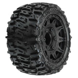 1/10 Pro-Line Trencher LP Front/Rear 2.8" MT Tires Mounted 12mm Blk Raid (2)