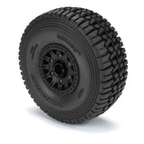 Pro-Line 1/7 Mirage TT Fr/Rr MT Tires Mtd 17mm Blk Raid (2)